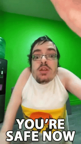 You're Safe Now Ricky Berwick GIF