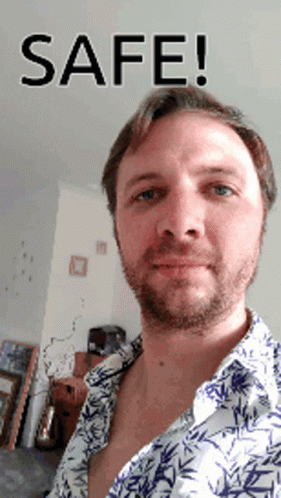 Ross Platt Safe Fist Bump GIF