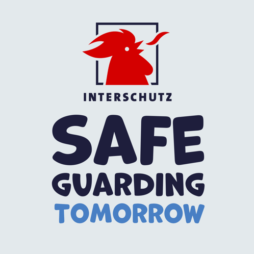 Safe Guarding Tomorrow Sign With Red Rooster