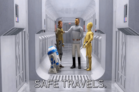 Safe Travels Droids In Distress GIF