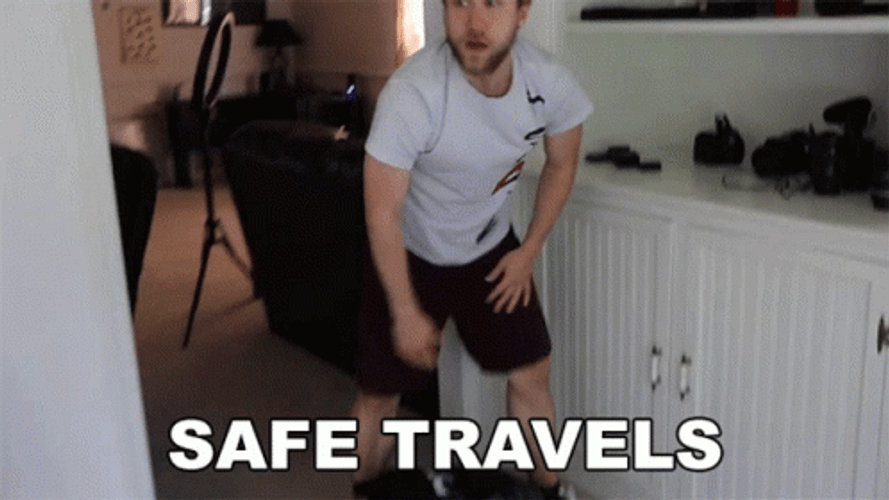 Safe Travels McJuggerNuggets Blogger GIF