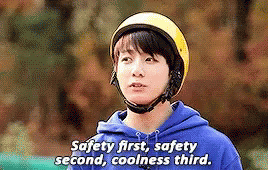 Safety First Safety Second Coolness Third GIF