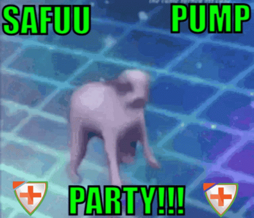 Safuu Pump Party Dog Dancing Skibidi Bop GIF
