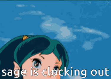 Sage Is Clocking Out With A Girl In A Bikini GIF