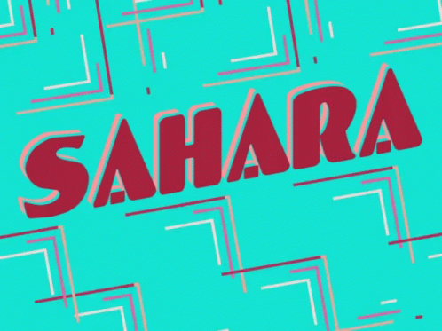 Sahara Logo Typography GIF