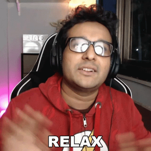 Sahil Shah Relax GIF