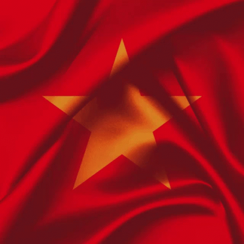 Saigon Aluminium Advertisement With Red Flag GIF