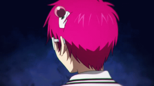 Saiki K Head Turns GIF
