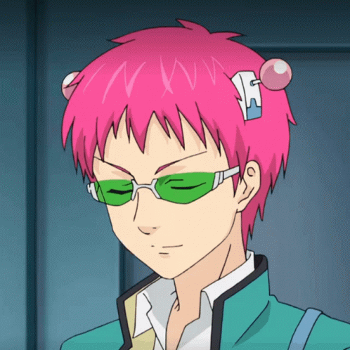 Saiki K Walking Silently GIF