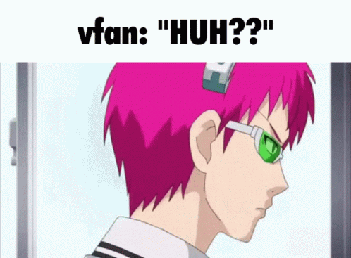 Saiki K Vfan Huh GIF