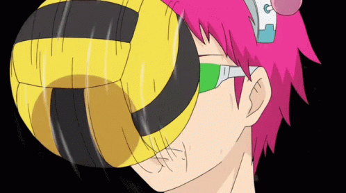 Saiki K Ball Rolling GIF