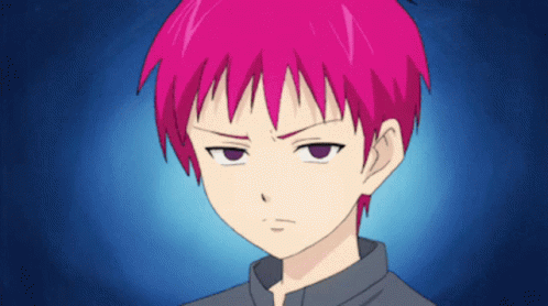 Saiki K Feeling Angry GIF