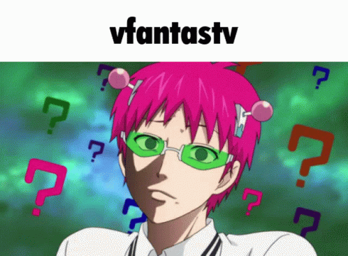 Saiki K Silently Confused GIF