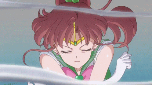 Sailor Jupiter Crystal Power Evolution GIF