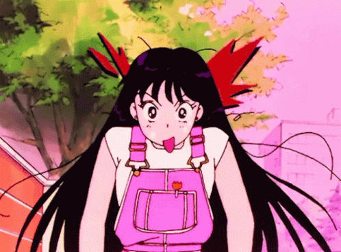 Sailor Mars Tongue Out Bleh GIF