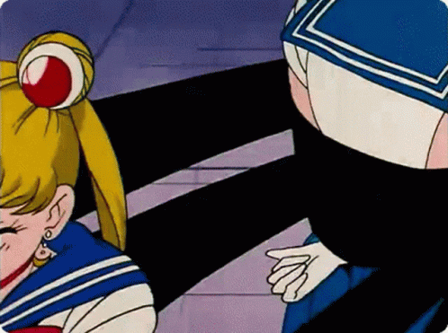 Sailor Moon And Sailor Mercury Tied Up GIF