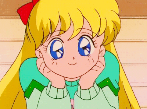 Sailor Moon Batting Eyes GIF