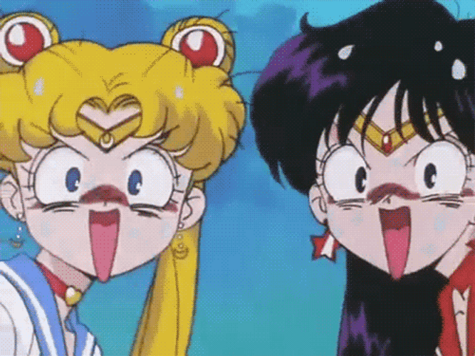 Sailor Moon Sailor Mars GIF