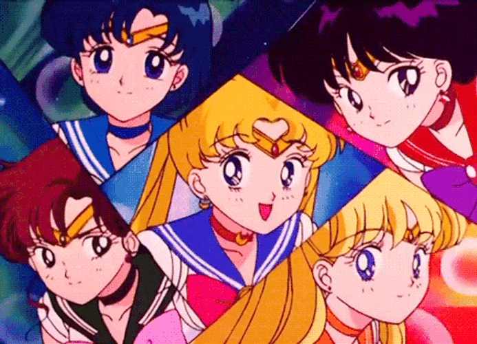 Sailor Moon Sailor Scouts GIF