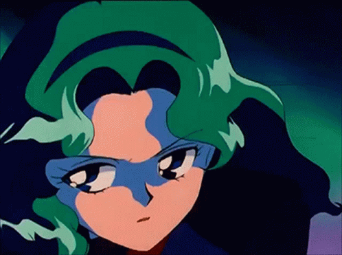 Sailor Neptune And Sailor Uranus Alerted GIF