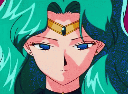 Sailor Neptune Pretty Serious GIF