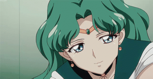 Sailor Neptune Talking And Nod GIF