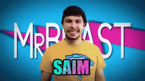 Saim Mr Beast Meme GIF
