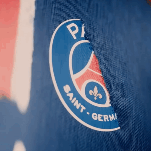 Saint-Germain Logo on Blue Shirt