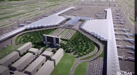 Saint Lucia Drone Shot GIF