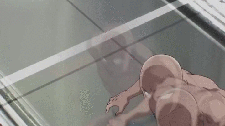 Saitama Fast Dodging Reflexes GIF