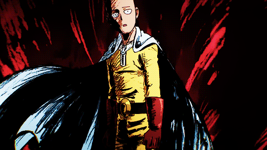 Saitama Mad & Confused Huh Expression GIF