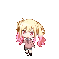 Saki Happy Sticker GIF
