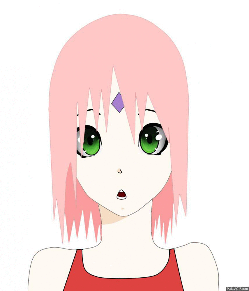 Sakura Haruno Opening Eyes GIF