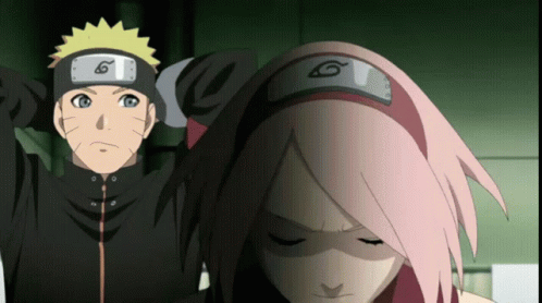Sakura Haruno Stomach Punch GIF