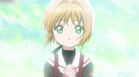 Sakura Kinomoto Cute Anime Girl GIF