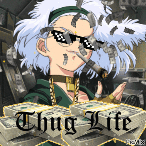 Sakura Taisen Thug Life GIF