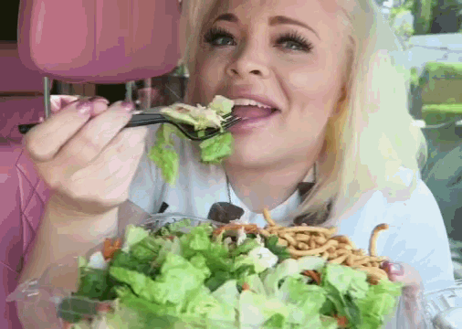 Salad Not Good Girl GIF