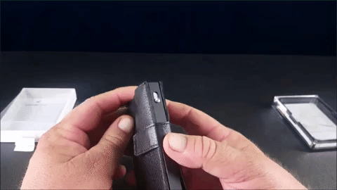 Sales Man Introducing Empty Wallet GIF