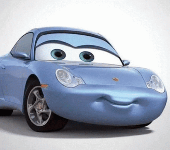 Sally Carrera Cars Movie GIF