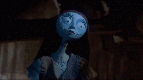 Sally From Nightmare Before Christmas With Stitches