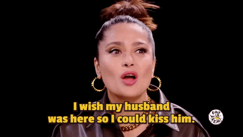 Salma Hayek I Love My Husband GIF