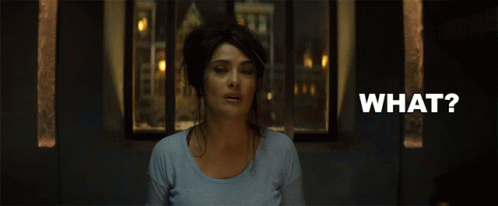 Salma Hayek Shouting What GIF