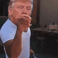 Salt Bae Donald Trump Face GIF