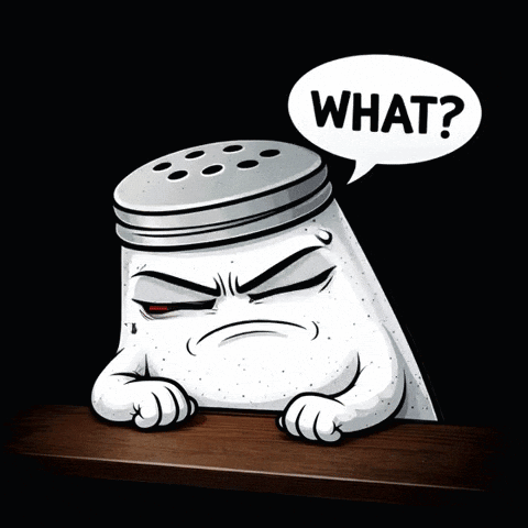 Salt Shaker Saying What