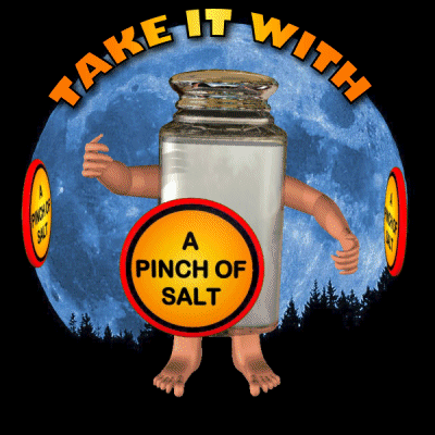 Salt Shaker with Arms and Legs