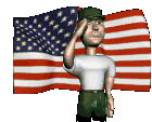 Salute America Sticker GIF
