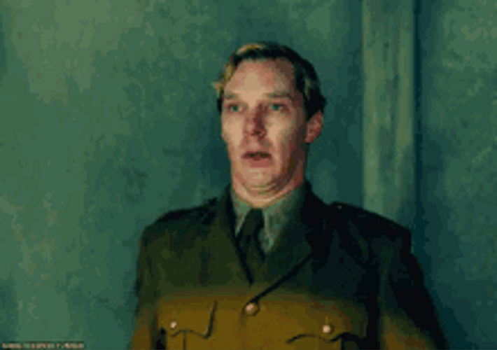 Salute Benedict Cumberbatch GIF