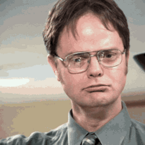 Salute Dwight Schrute GIF