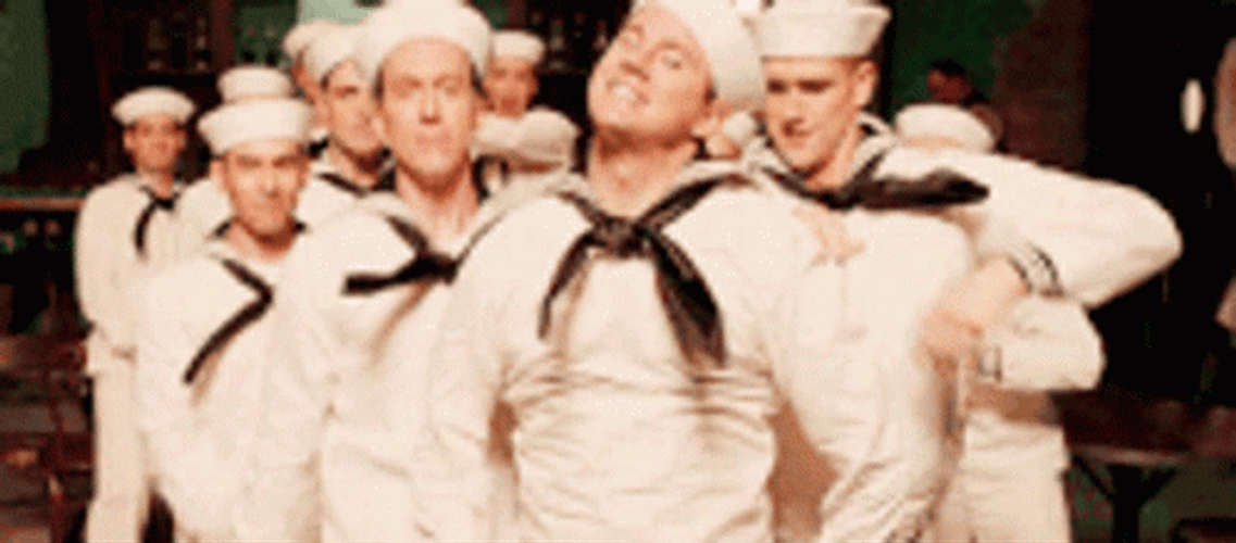 Salute Navy Soldier Dance GIF