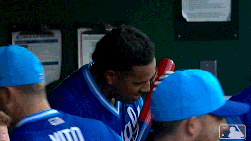 Salvy Kisses The Bat GIF